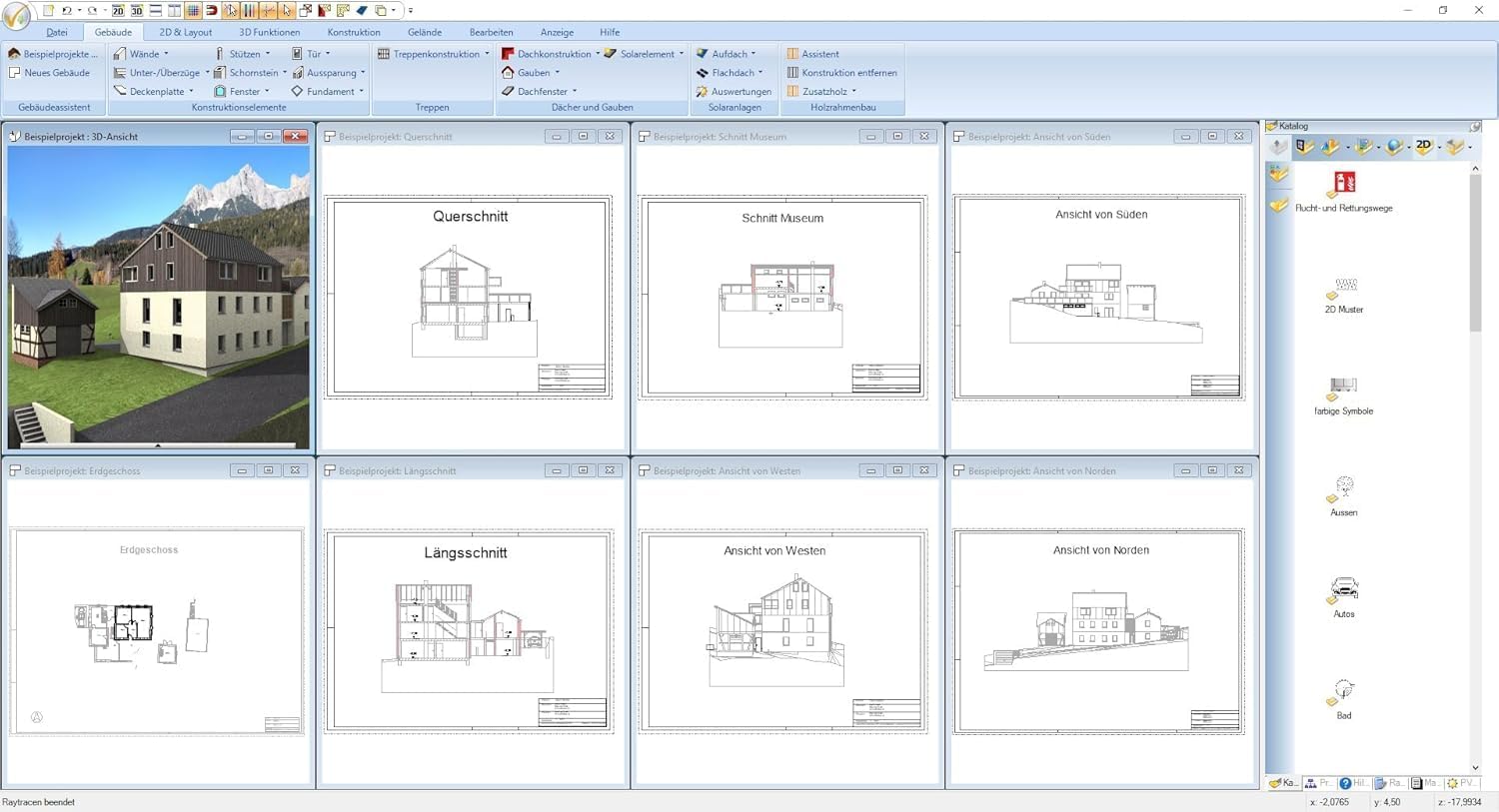 3D CAD 8 Architecture 2D / 3D Architektur für Hausplaner, Grundrisse, Wohnungen für Windows 11, 10, 8., 7 – Bild 5