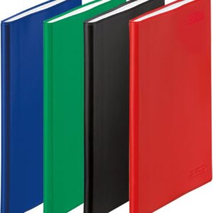 Herlitz Pocket Diary A7 Foil 2026, 1 Week on 2 Pages, 144 Pages, 1 Piece