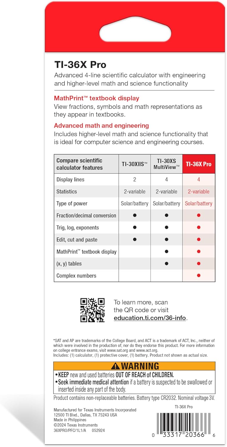 Texas Instruments TI 36 X PRO – Bild 7
