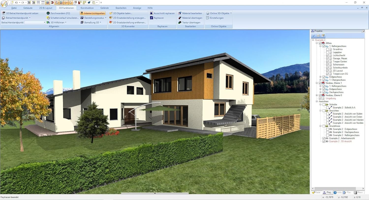 3D CAD 8 Architecture 2D / 3D Architektur für Hausplaner, Grundrisse, Wohnungen für Windows 11, 10, 8., 7 – Bild 6