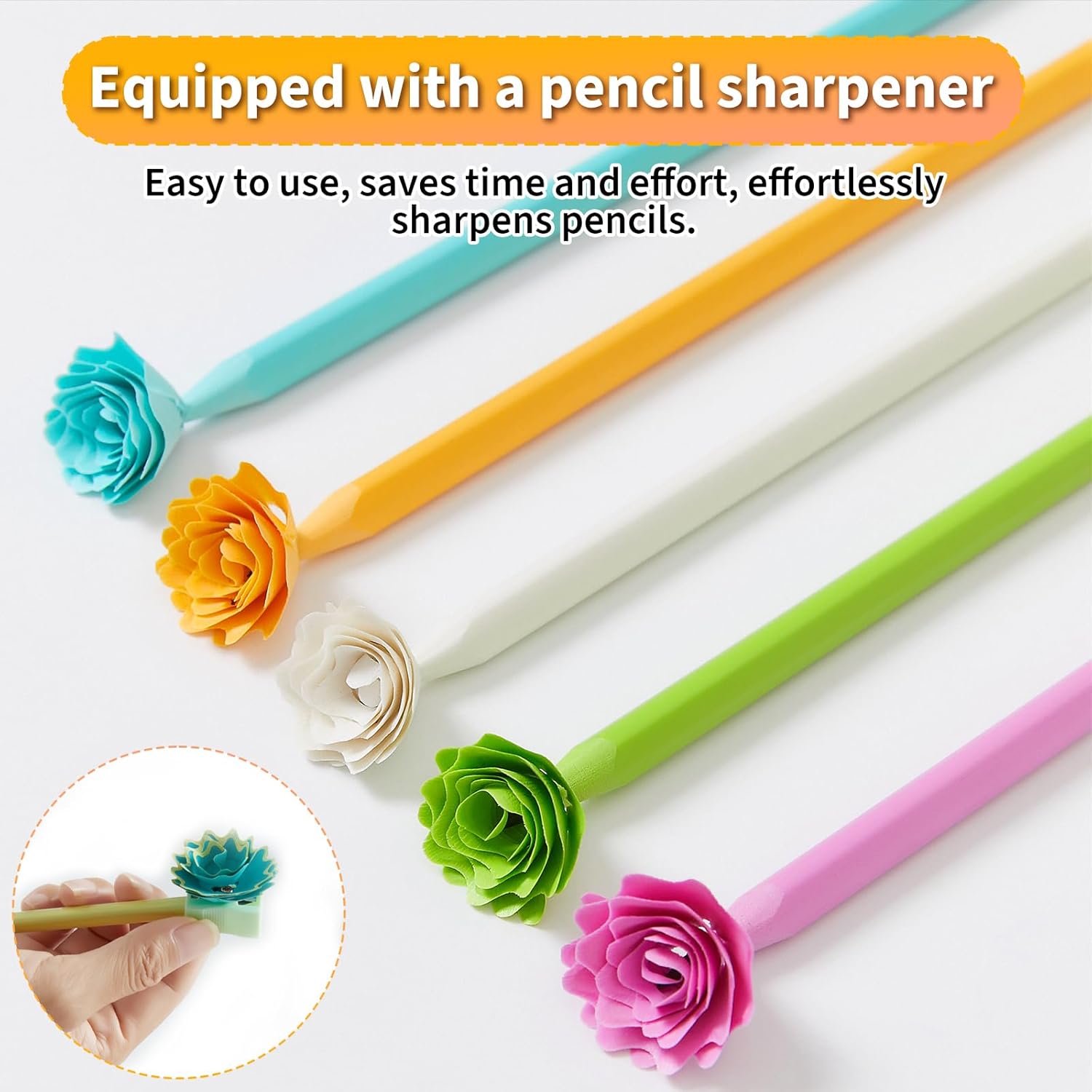 Pack of 30 HB Pencils with Eraser, 10 Colours Triangular Pencils for Children, School and Office, Pre-Sharpened Graphite Pencil Set for Writing, Drawing, Gift for Students, Teachers – Bild 6