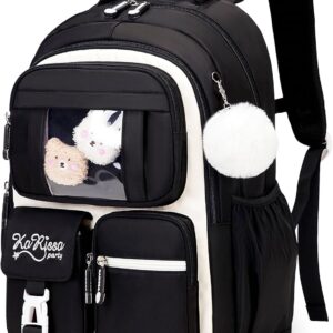 School Bag Girls Backpack School Girls Breathable School Backpack for Girls 1st - 5th Grade Casual School Bag Kids for Primary School Middle School