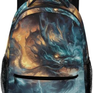 Travel Avocado School Backpack Fruit Pflanzes - Hand Luggage Compatible Format and Handle Loops