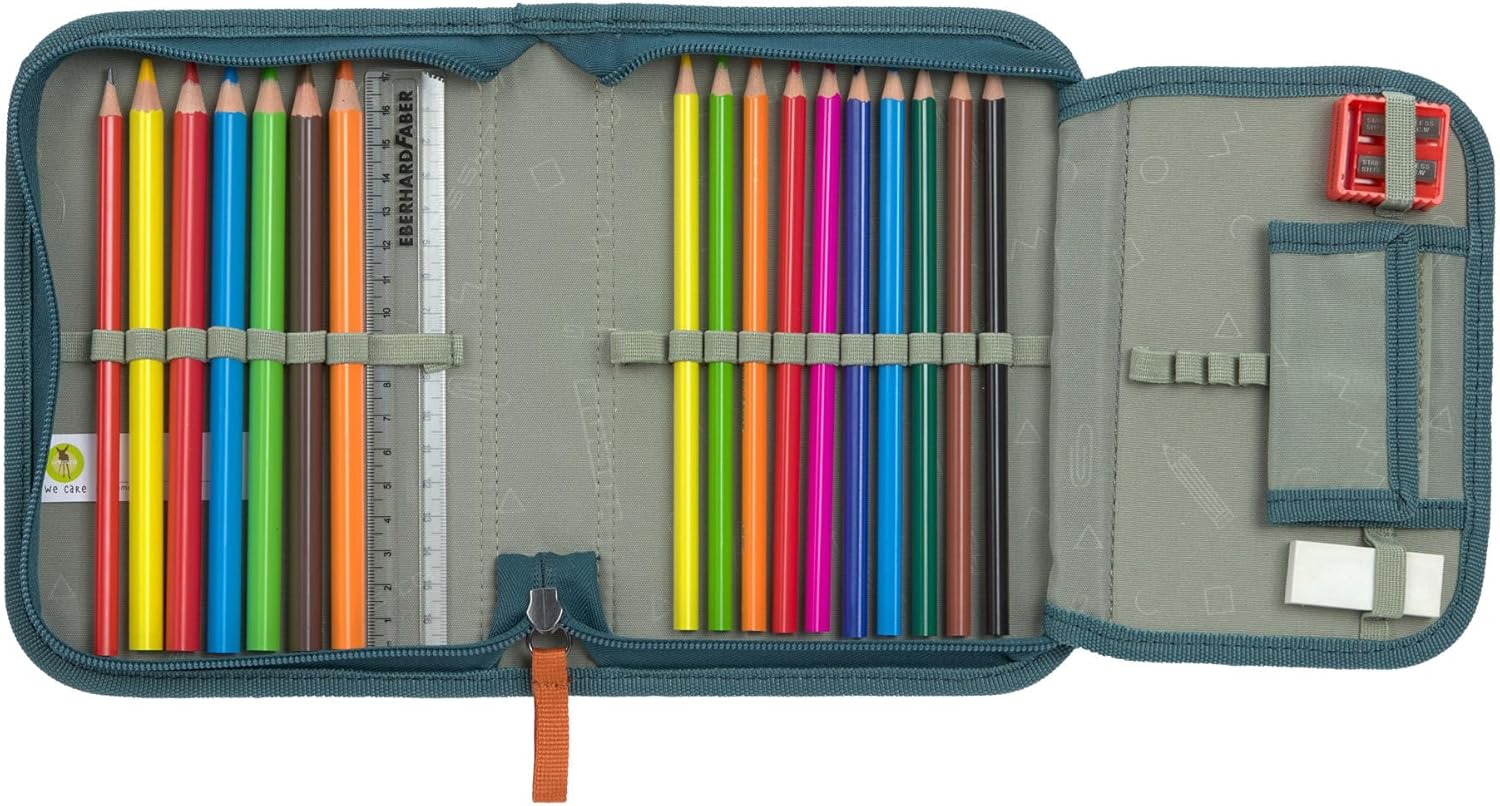 LÄSSIG 7-teiliges Schulranzen Set Kinder/School Set Slim Unique – Bild 9