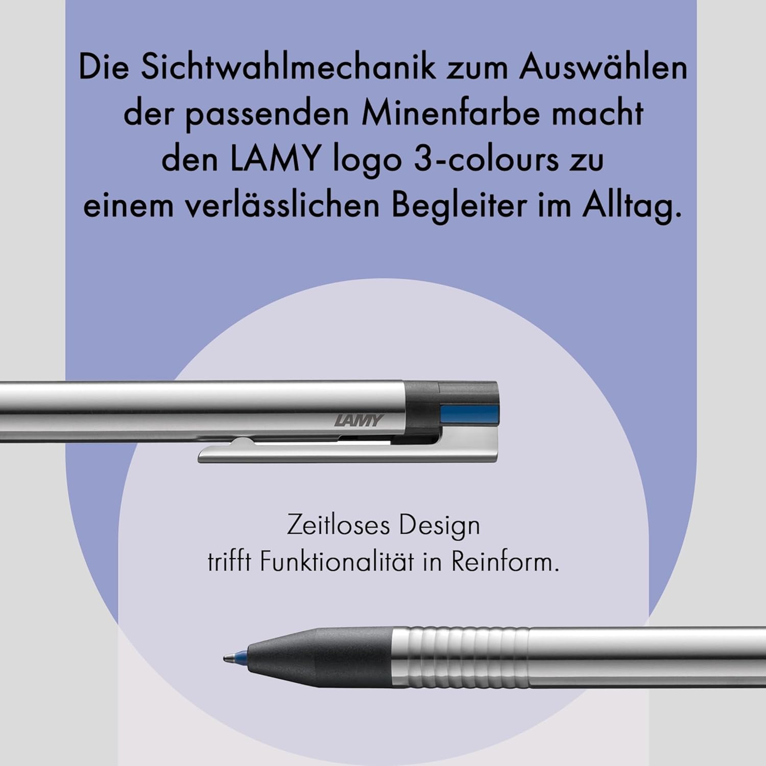 LAMY Logo Retractable Pen, Fountain Pen, Ballpoint Pen, Set – Bild 4