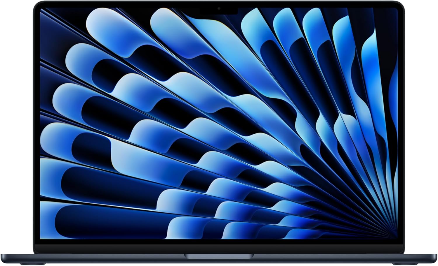Apple MacBook Air (15 inch, Apple M4 Chip with 10-Core CPU and 10-Core GPU, 16GB Shared Memory, 256GB) - Midnight
