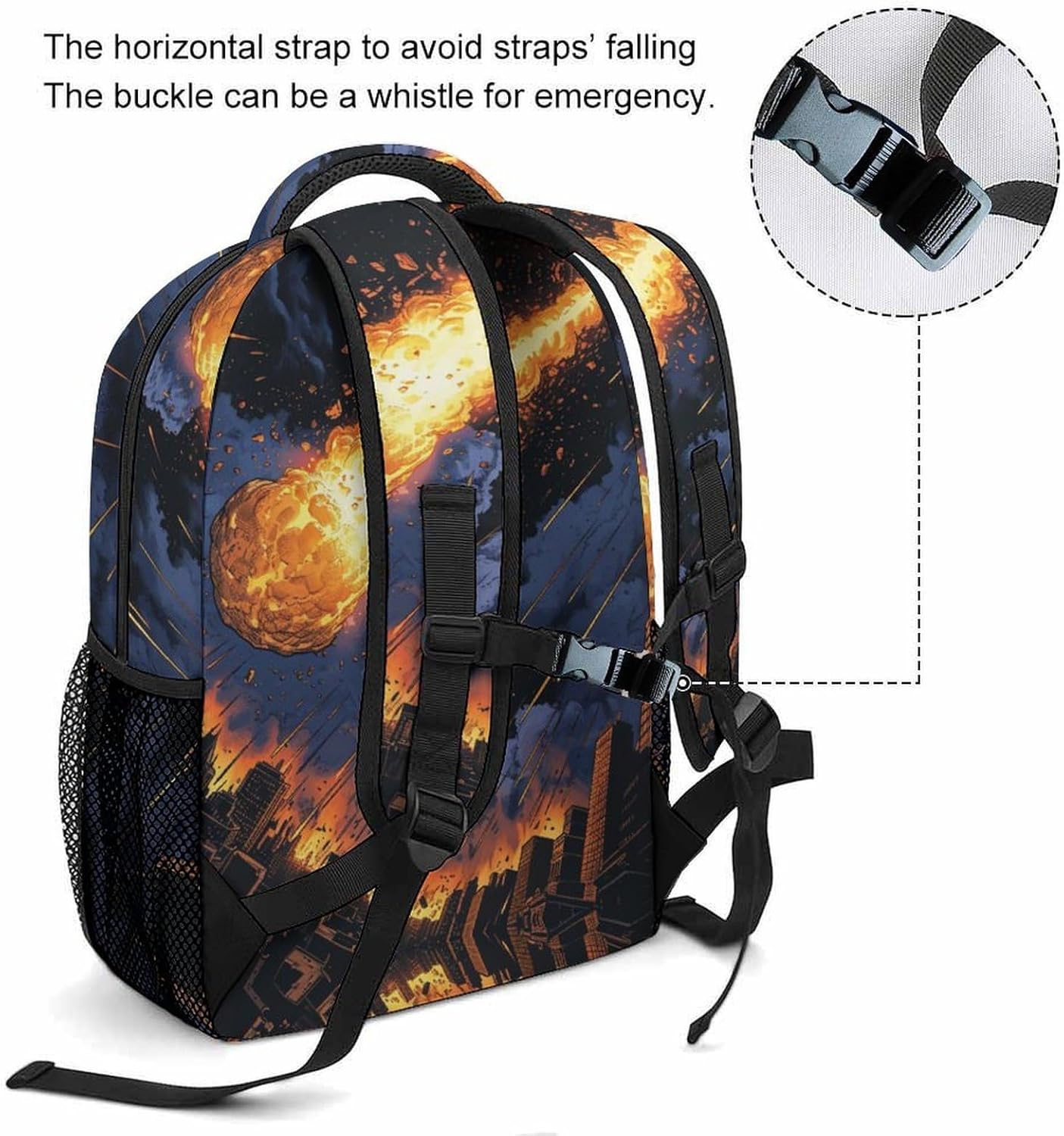 Universe Backpack Weather-Independent Beautiful Universe – Suitable for Everyday Moisture Protection – Bild 5
