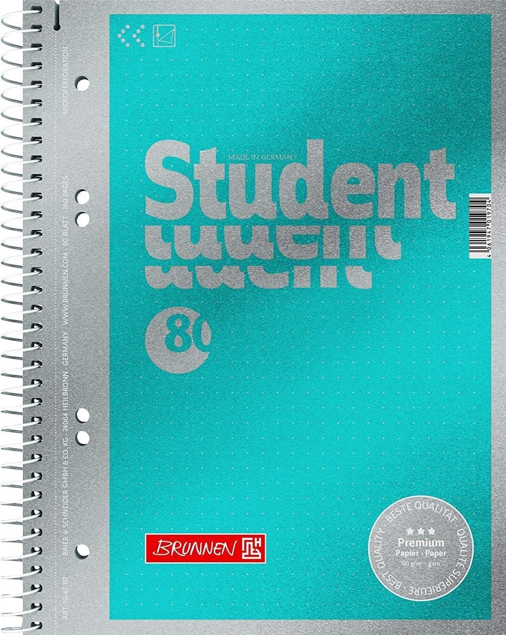 Special Edition Brunnen Dot•Tore Notepad A5 80 squared Sheets 90g/m2