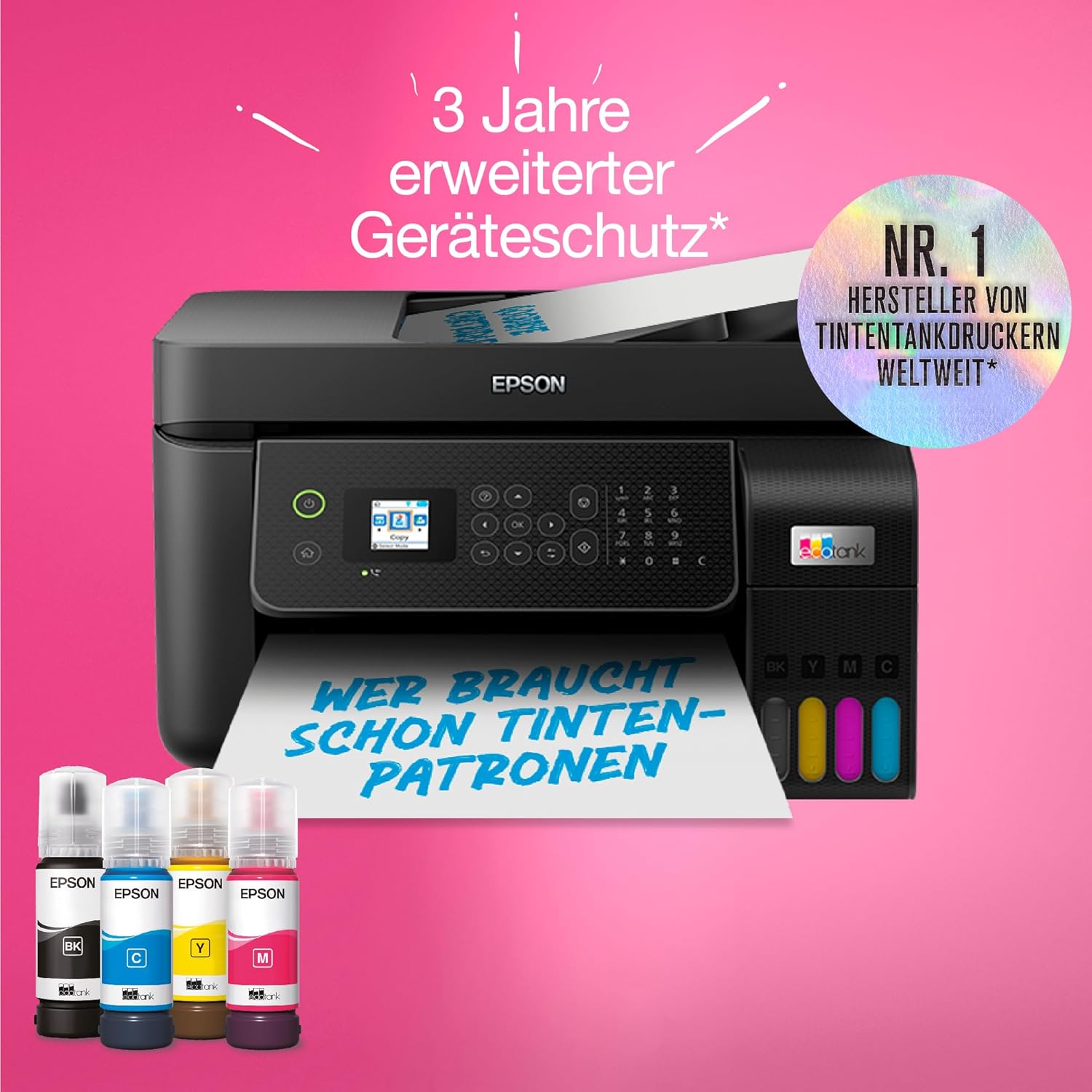 Epson EcoTank ET-4800 A4 Multifunction Wi-Fi Ink Tank Printer with a Included Stock of Inks up to 3 Years – Bild 4