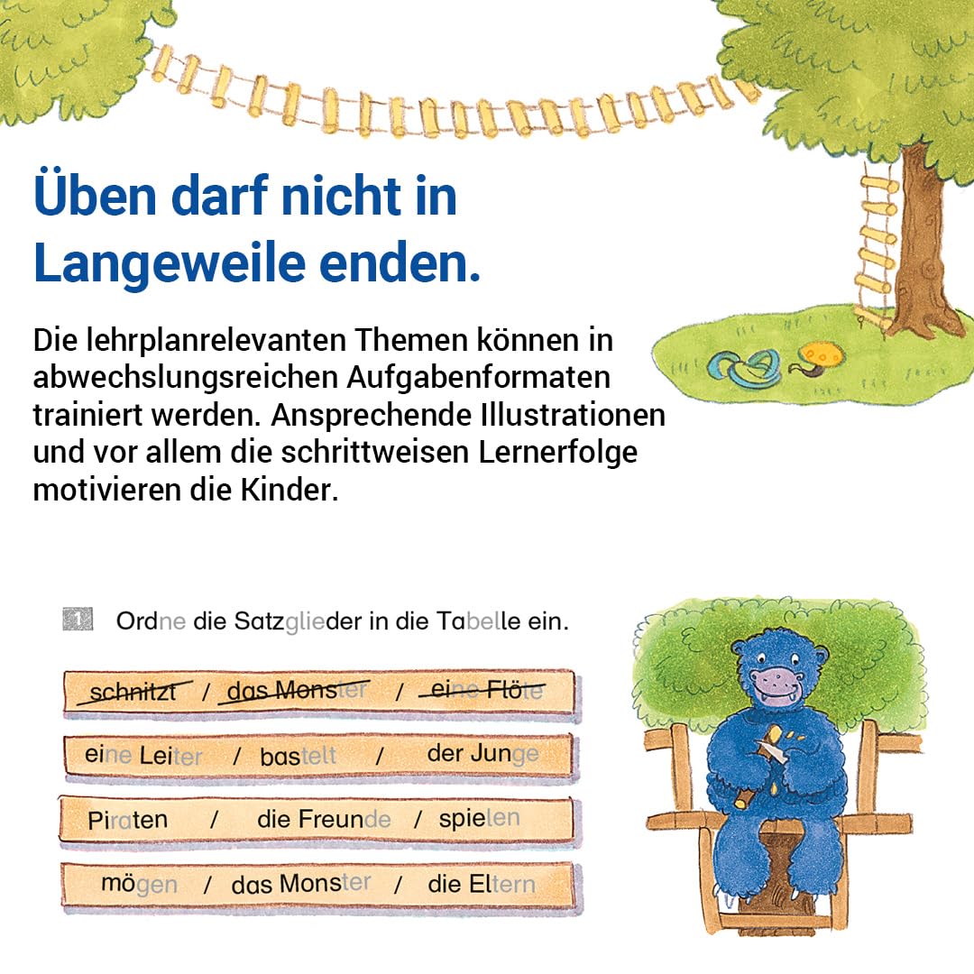 Das Übungsheft Deutsch / Das Übungsheft Deutsch 3: Rechtschreib- und Grammatiktraining, Klasse 3: Rechtschreib- und Grammatiktraining für Klasse 1 bis 4. Mit Stickerbogen und Lösungsbeilage – Bild 5