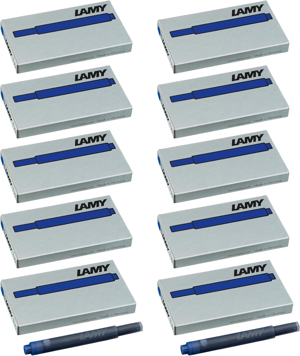Lamy T10 Ink Cartridge Set 1220536, blue