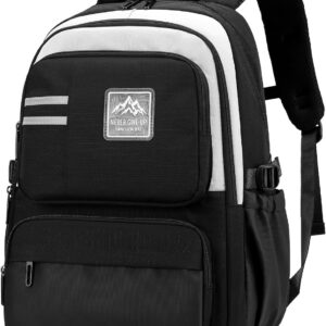 School Backpack Boys Teenagers, 2025 Large Backpack School High School High School Bag Robust Water-Repellent for 15.6 Inch Laptop, School Bag Casual 38L, 9825