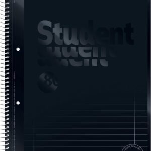 Brunnen, 1067927126 Colour Code Student Notepad, A4 Ruled, Line Style 27, 90 g/m², 80 Pages