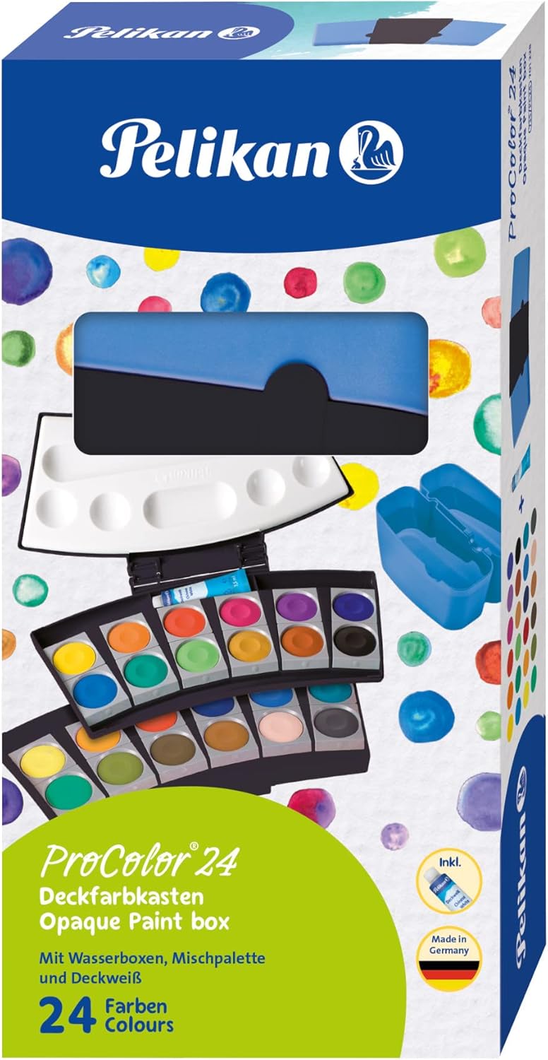 Pelikan ProColor® 701228 Paint Box Black / Blue 24 Colours Pack of 1 – Bild 5