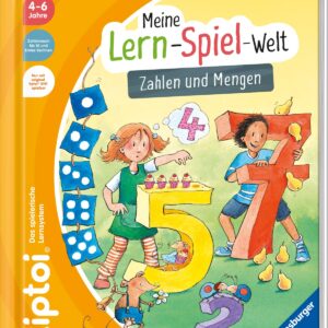 tiptoi® Meine Lern-Spiel-Welt: Zahlen und Mengen, Buch zum Zahlen lernen ab 4 Jahre