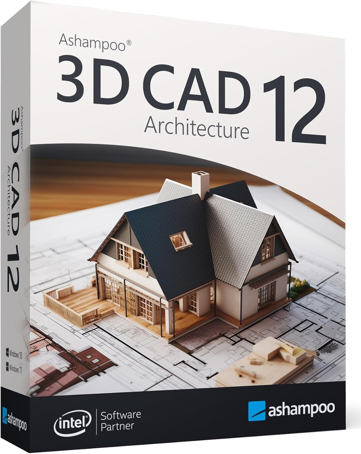 3D CAD 8 Architecture 2D / 3D Architektur für Hausplaner, Grundrisse, Wohnungen für Windows 11, 10, 8., 7