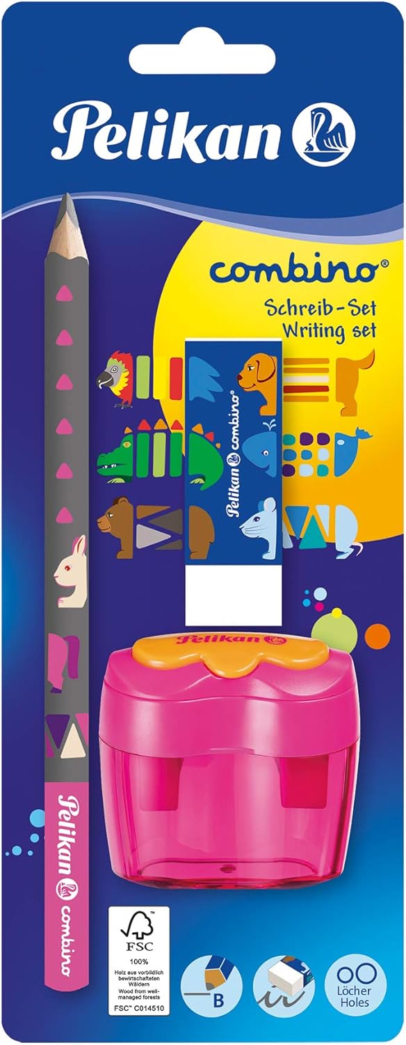 Pelikan 810401 Combino Children’s Learning to Write Pencil, Pink – Bild 2