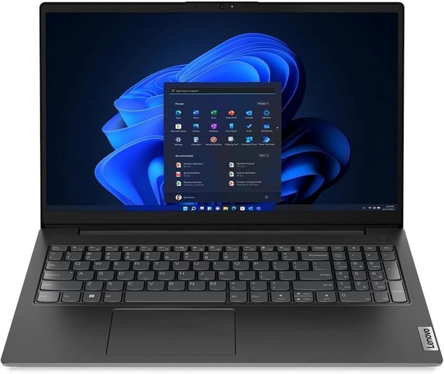 Lenovo Laptop 15.6 Inch FHD Display, Intel N4500, 2 x 2.80 GHz, 8 GB RAM, 256 GB SSD, Intel UHD Graphics, Norton 360, Windows 11