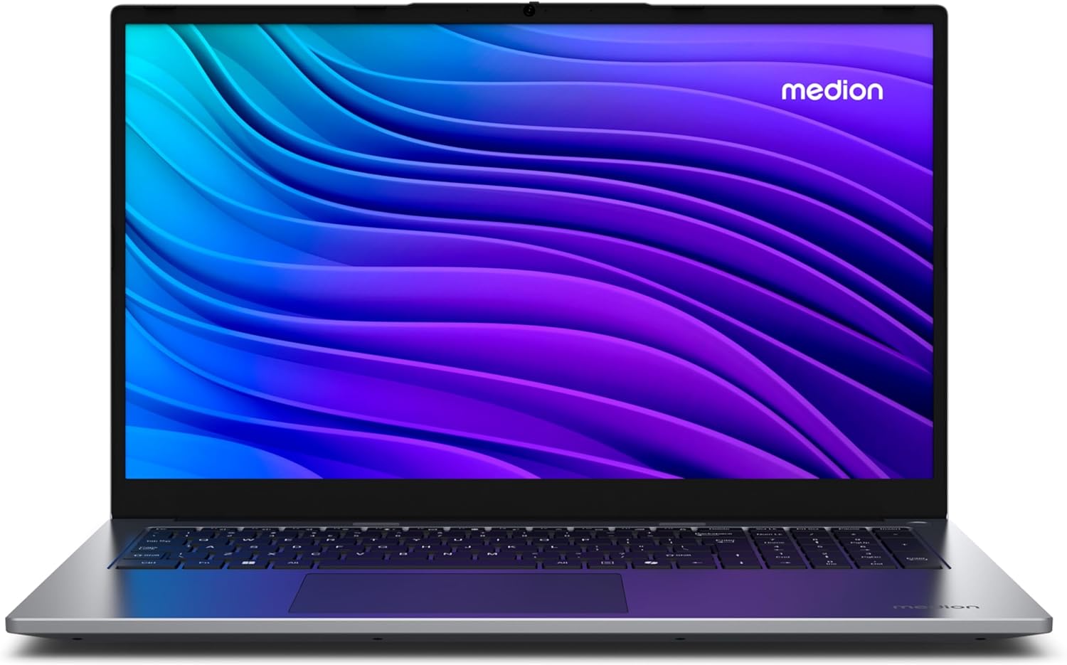 MEDION 43.9 cm (17.3 inch Full HD) E17223 Laptop (Intel N100, 4GB DDR4 RAM, 128 SSD, HD Webcam, WiFi, Win 11 S Mode)