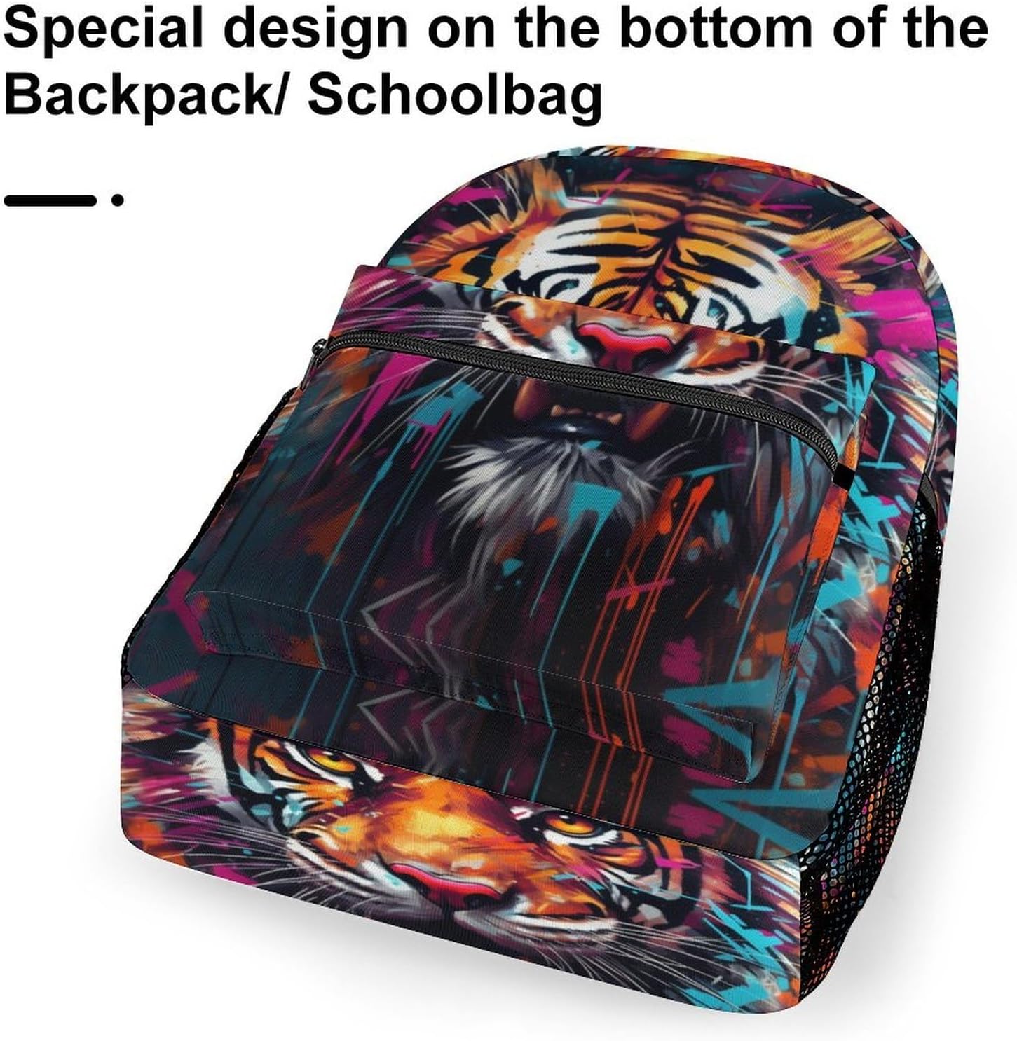 Children's Everyday Backpack Beautiful Scenery Beautiful Village - Easy to Clean Surface – Bild 6