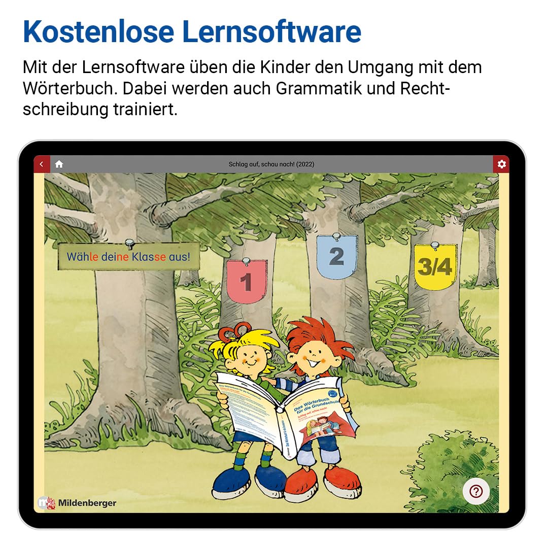 Das Wörterbuch für die Grundschule, inkl. Lernsoftware online: Schlag auf, schau nach! – Neuausgabe mit den verbindlichen Grundwortschätzen aller Bundesländer (außer Bayern) – Bild 6