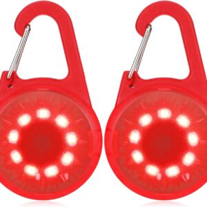LED Flashing Light School Bag Safety Light USB Rechargeable Reflectors Light for School Bag Safety Light Pendant for Hiking Running Jogging Pet Backpack Clothes