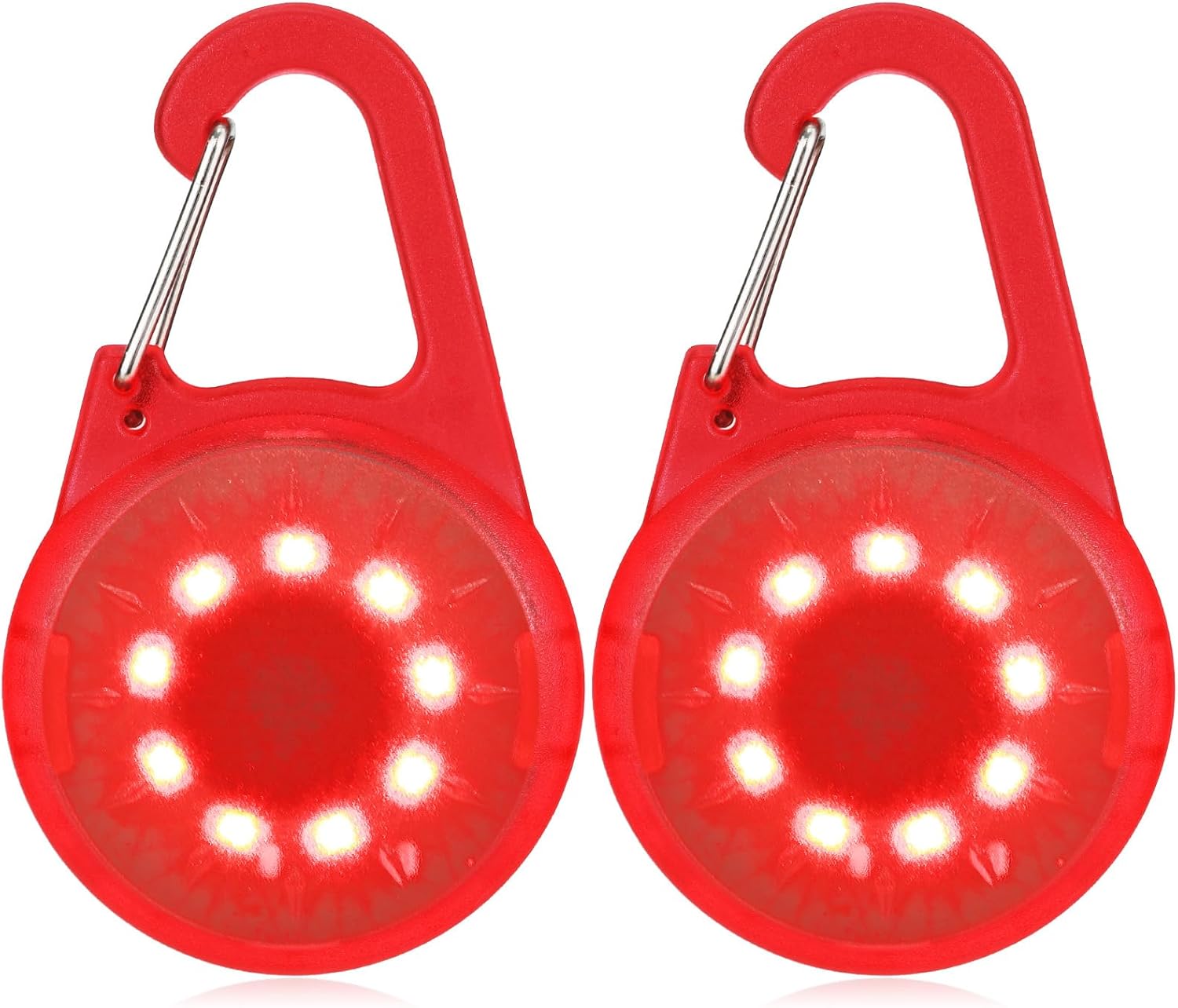 LED Flashing Light School Bag Safety Light USB Rechargeable Reflectors Light for School Bag Safety Light Pendant for Hiking Running Jogging Pet Backpack Clothes