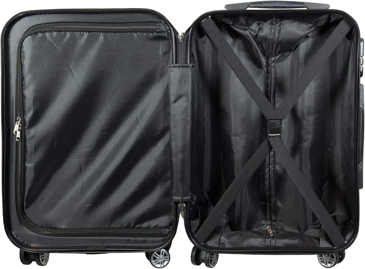 City Weekender Hard Shell Case Medium with Printed Motif 4 Wheels Colourful, paris, Suitcase – Bild 5