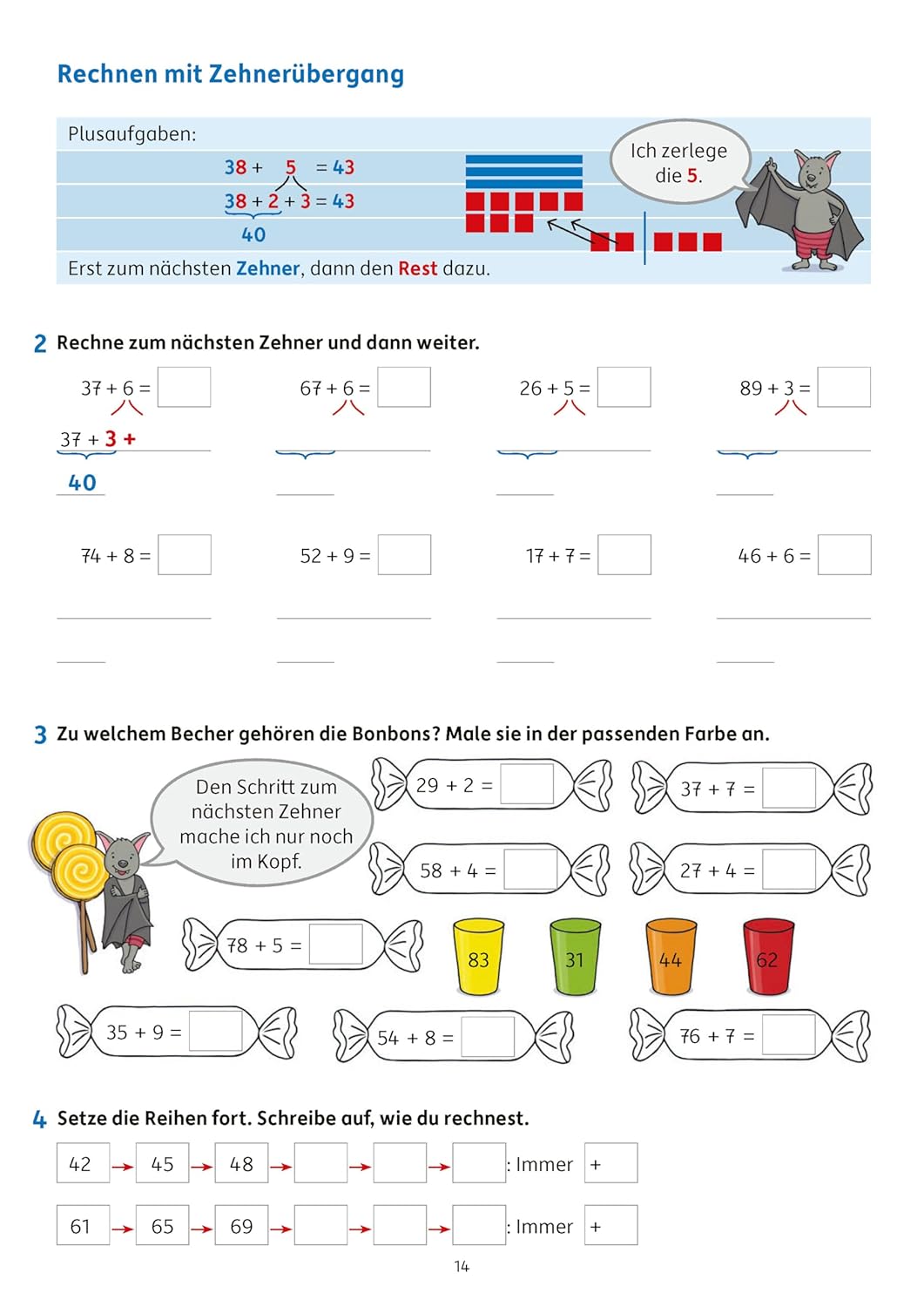 Erfolgreich durch die 2. Klasse – Mathe, Deutsch, Sachunterricht: Übungsheft 2. Klasse komplett - Lesen, Rechtschreiben, Grammatik, Rechnen, Einmaleins (Lernhefte für das gesamte Schuljahr, Band 192) – Bild 5