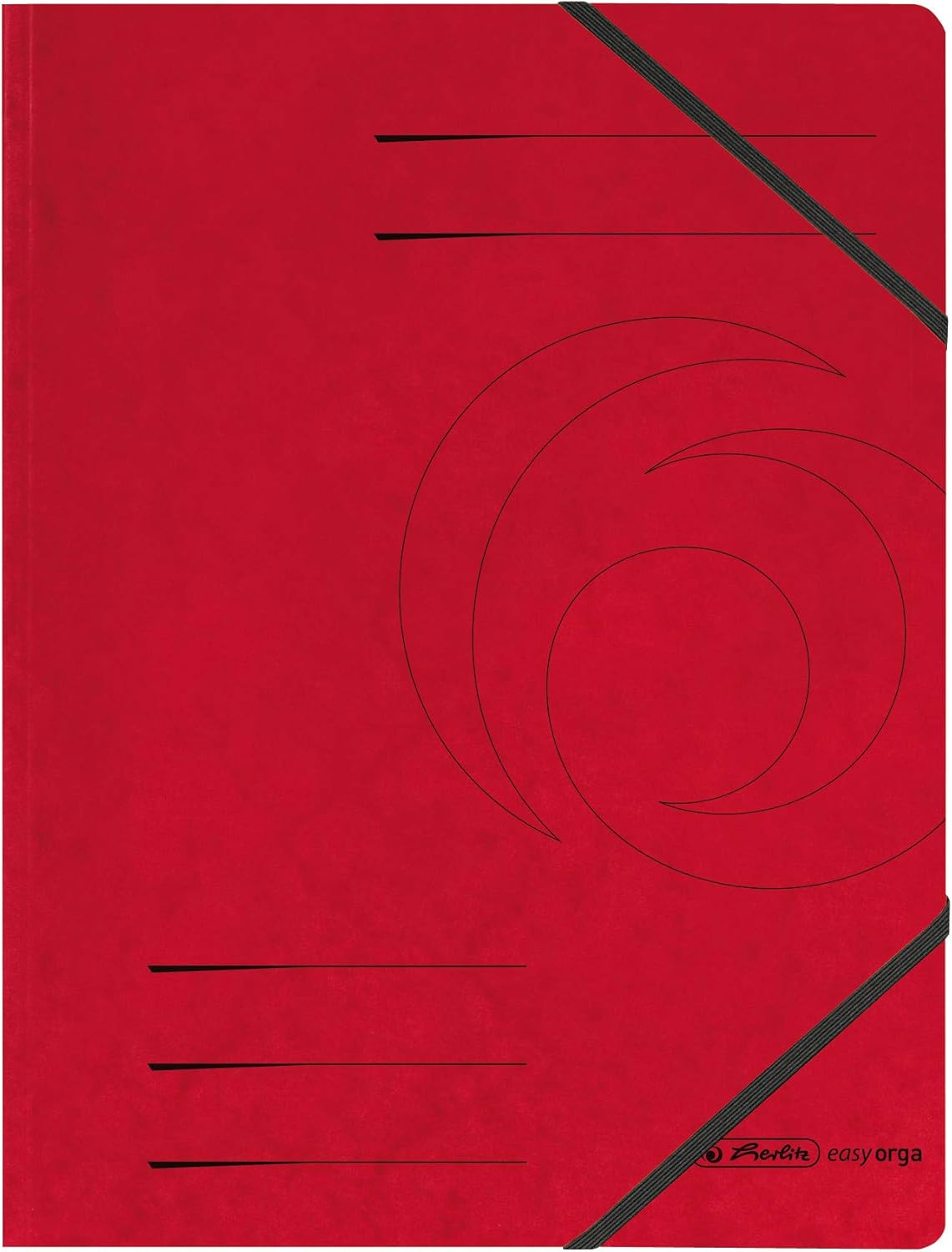 Herlitz 11166816 A4 Colorspan Elastic Folder, 355g/qm - Assorted Colours (Pack of 10) – Bild 11