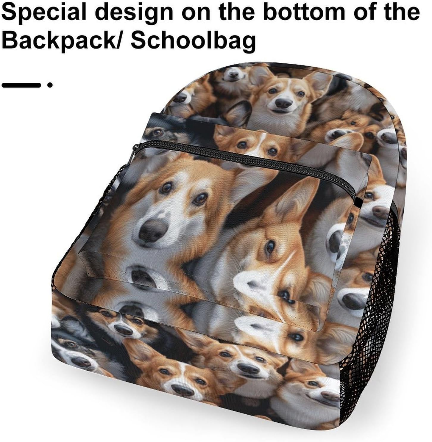 Beagle Dog Backpack for Everyday Use - Unisex Colours and Designs – Bild 6