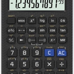 Casio FX-82SOLARII school calculator Black Display (digits): 12 solar powered (W x H x D) 71 x 10 x 134 mm