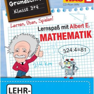 Ich weiss was! Lernspaß mit Albert E.: Mathematik – Grundschule 3 + 4 CD ROM