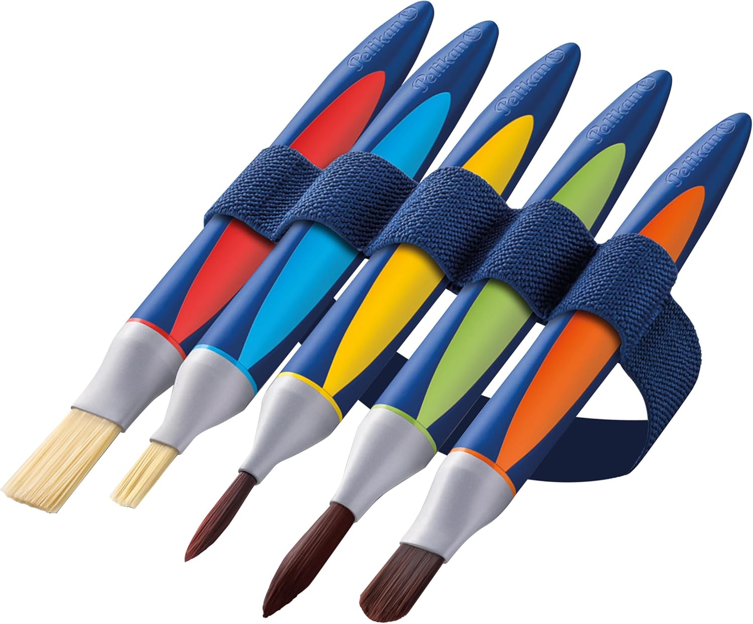 Pelikan 700733 brush set, griffix with ribbon, 5 pieces