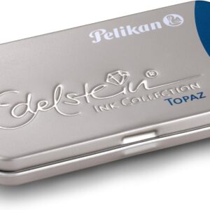 Pelikan 339648 GTP/6 Fountain Pen Ink Cartridges Edelstein Ink in a Metal Case Garnet
