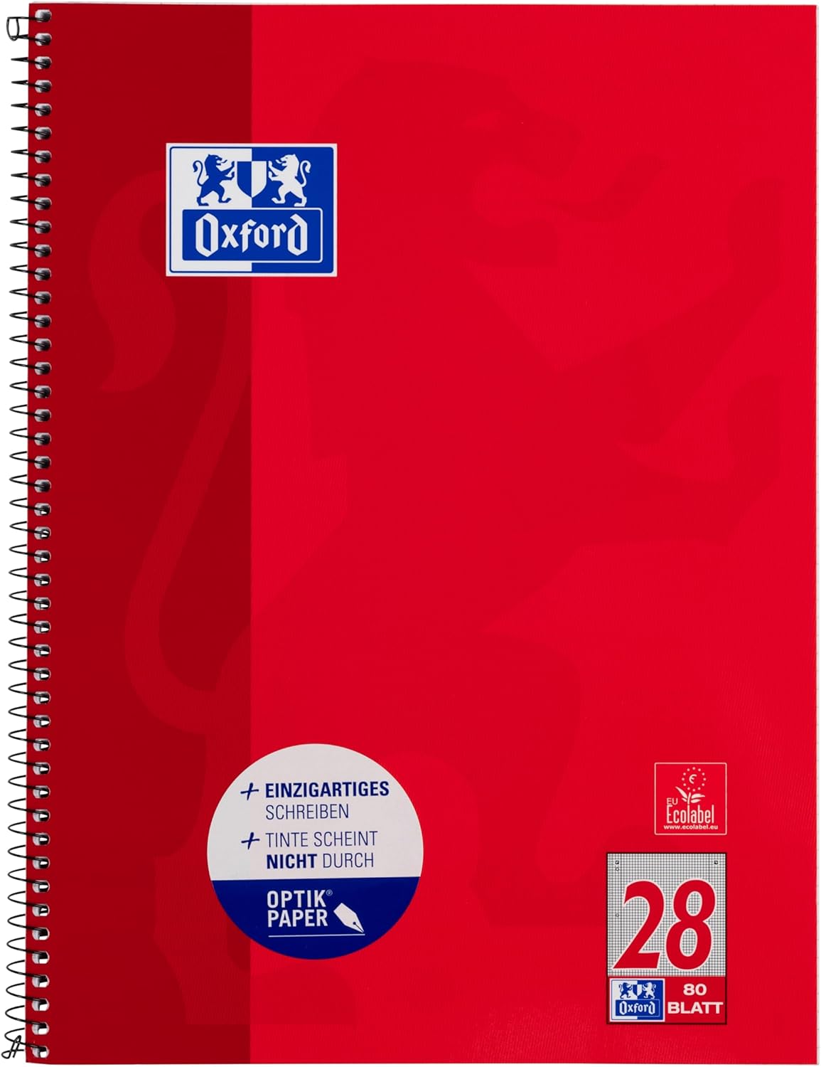 Oxford A4 + College Notepad 80 Sheets