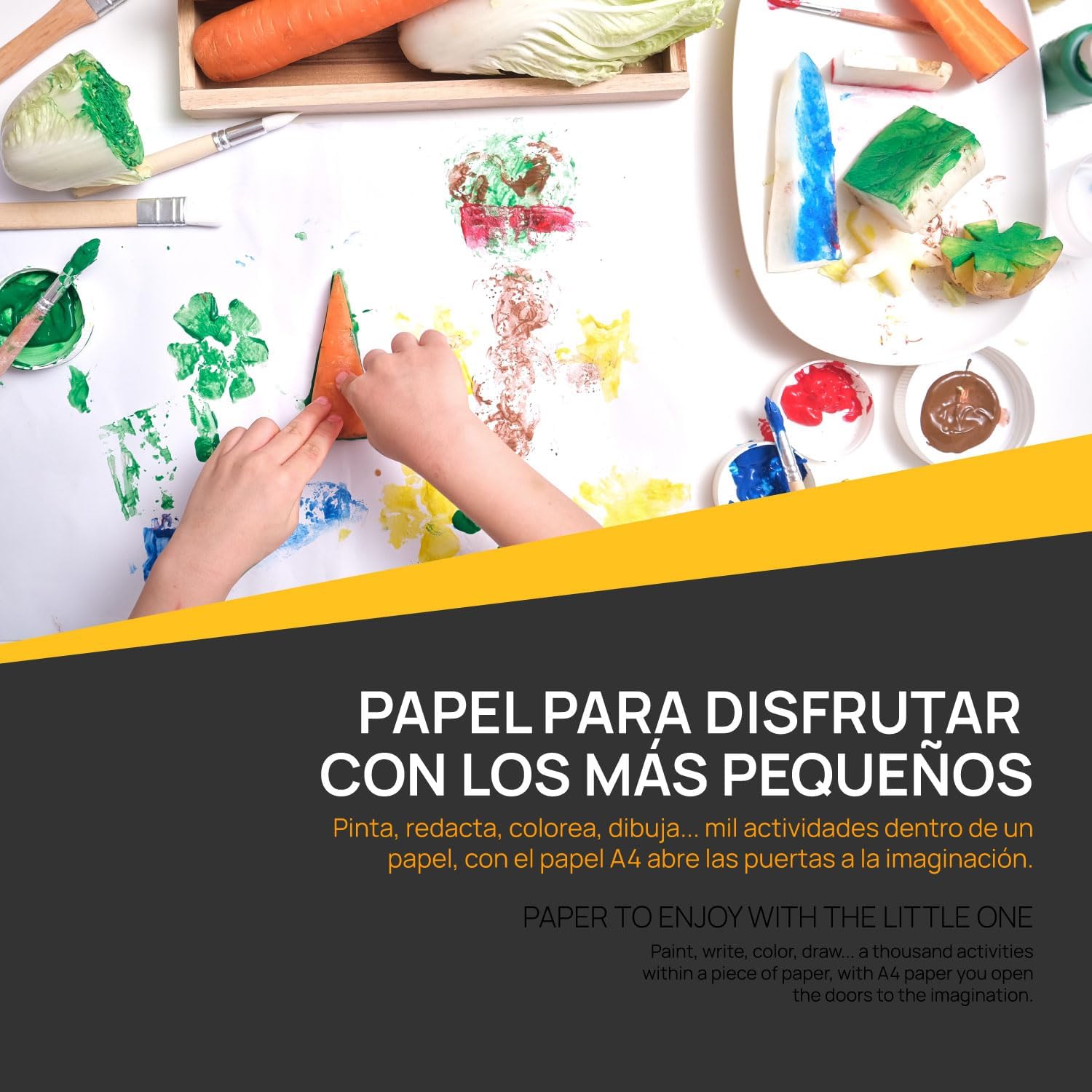 A4 Paper 120g Printer Paper A4 Pack for School, Work or Home Use, A4 Sheets for Copier and Multipurpose, A4 Paper Extra White - SIDI (100 h, 120 g) – Bild 5