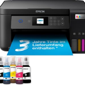 Epson EcoTank ET-2850 A4 Multifunction Wi-Fi Ink Tank Printer with a Included Stock of Inks up to 3 Years