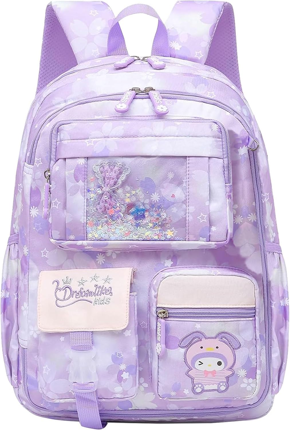 School Bag for Girls, Lagre Capacity School Backpack with Laptop Compartment, Girls Backpacks for Primary School