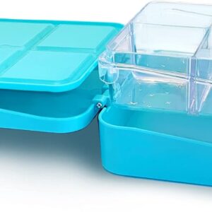 gutmarkiert Personalised Lunch Box for Children – Personalised Lunch Box with Name for Girls and Boys – Lunch Box Personalised with Name, Motif and Colour – Microwave & Dishwasher Safe