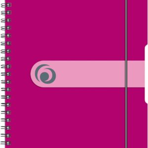 Herlitz To Go Spiral Pad A5 Pack of 2 Wood-Free Paper 80 Sheets A5
