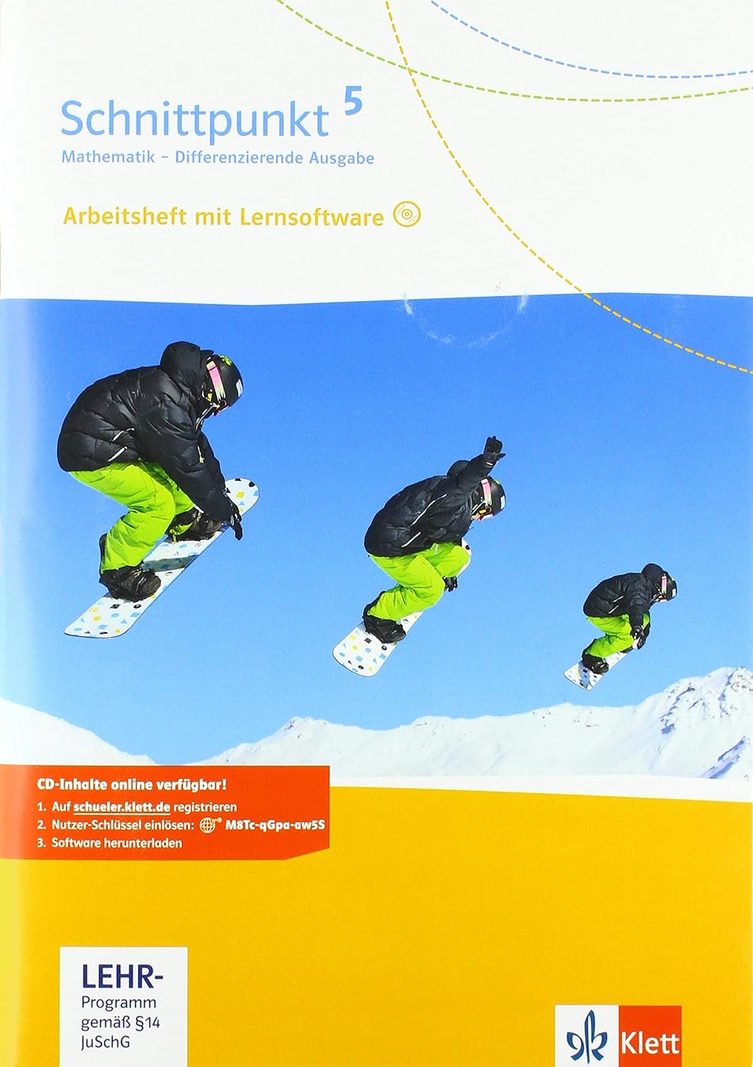 Schnittpunkt Mathematik. 5. Klasse. Arbeitsheft mit Lösungsheft und Lernsoftware. Differenzierende Ausgabe ab 2017