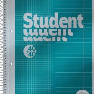 1067174 Notebook/Notepad student Premium Duo Set Treated Cover with Metallic Effect A4
