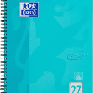 OXFORD 400086492 Collegeblock "Touch" Writing Pad, aqua 1