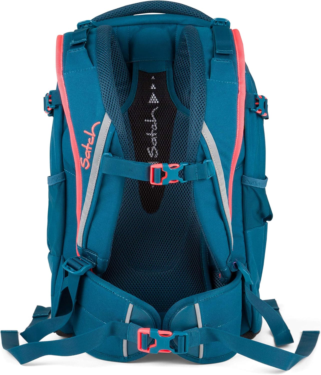 satch Pack, Ergonomic School Backpack, 30 Litres, Organisational Talent, deep sea – Bild 4