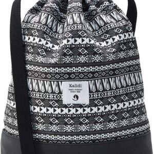 Kalidi Unisex Bag, Backpack with Drawstring, Daypack, Gym Bag, Sports Bag, With Inner Pocket, 11 Litres for Sports, Travel and City