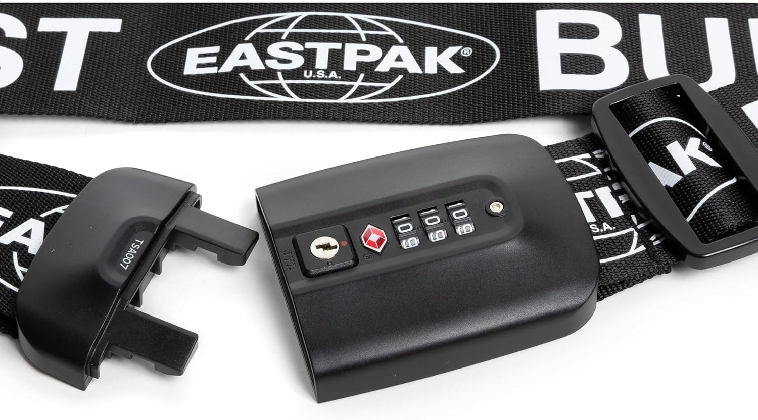 Eastpak Lockbelt Luggage Straps – Black, Black, N / A – Bild 4