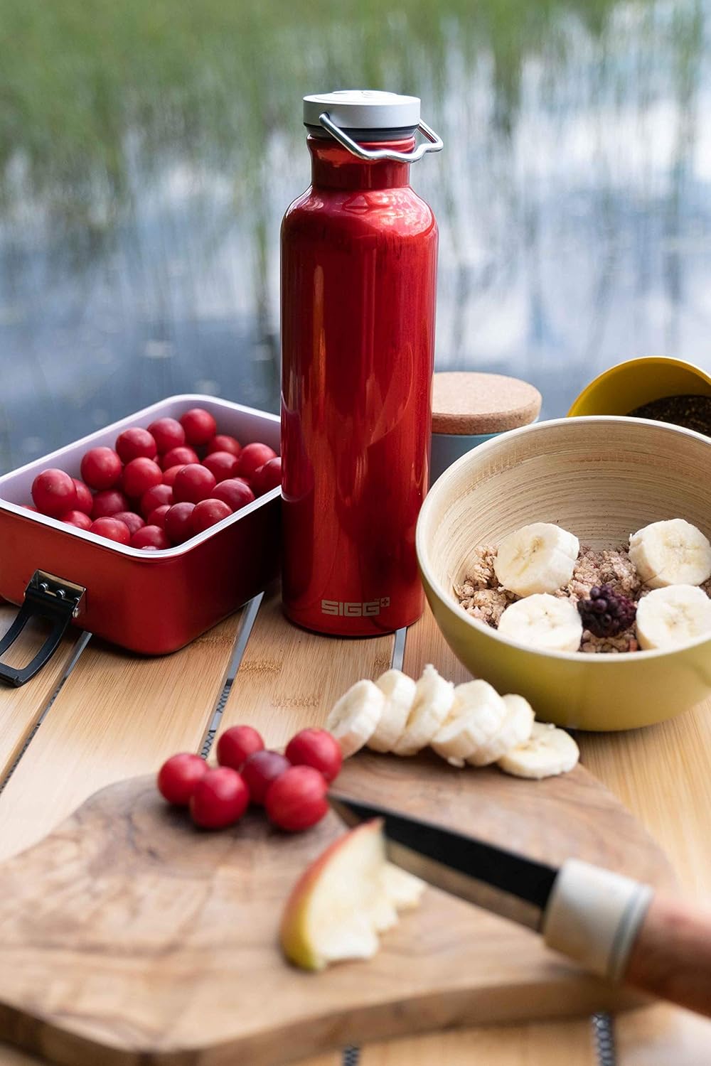 SIGG - Aluminium Lunch Box Plus - Lunch Box with Dividers - Award Winning - Dishwasher and Microwave Safe - Completely Leak-proof - Light as a Feather - BPA Free – Bild 8