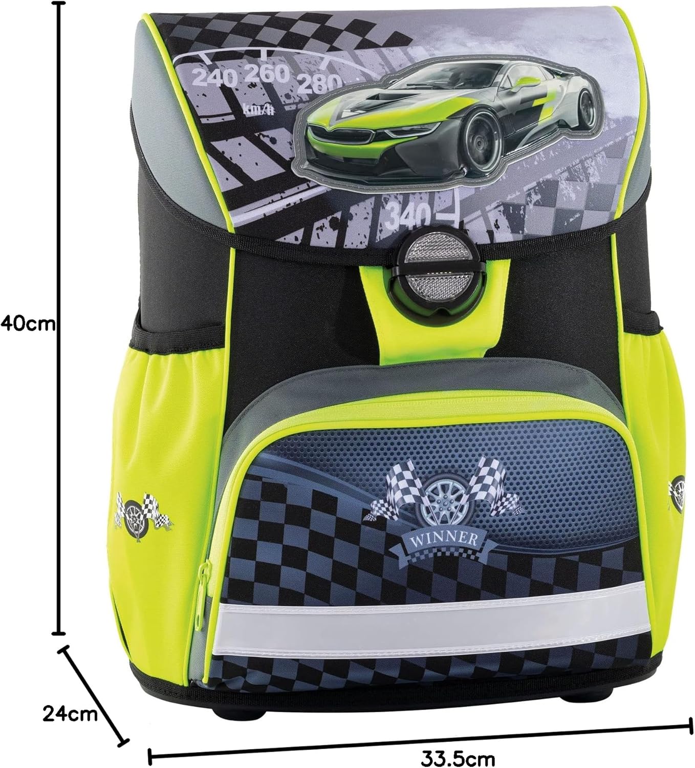 Eberhard Faber 577615 – School Bag Set Race Car, EFAlino – Bild 8
