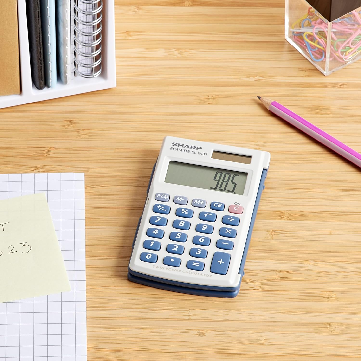 Sharp EL-243S Pocket Calculator – Bild 5